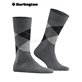 EDINBURGH Burlington Socken für Herren - 3180 asphalt mel.