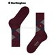 EDINBURGH Burlington Herrensocken von Burlington - 8435 claret