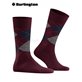 EDINBURGH Burlington Herren-Socken - 8435 claret