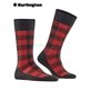BUFFALO CHECK Burlington Socken für Herren - 3000 schwarz
