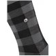 BUFFALO CHECK Burlington Socken - 3070 dark grey mel.