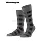 BUFFALO CHECK Herrensocken von Burlington - 3070 dark grey mel.