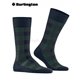 BUFFALO CHECK Burlington Herren-Socken - 6120 marine