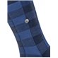 BUFFALO CHECK Burlington Herrensocken - 6879 royal
