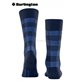 BUFFALO CHECK Burlington Socken für Herren - 6879 royal