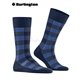 BUFFALO CHECK Burlington Herren-Socken - 6879 royal