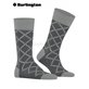 FERRY ROAD Burlington Socken für Herren - 3070 dark grey mel.