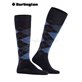 PRESTON Burlington Herren-Kniesocken - 6375 dark navy