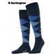 EDINBURGH Burlington Knie-Socken - 6120 marine