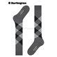 EDINBURGH Burlington Knie-Socken - 3180 asphalt mel.