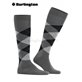 EDINBURGH Burlington Herren-Kniesocken - 3180 asphalt mel.