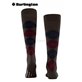EDINBURGH Burlington Kniesocken für Herren - 5235 dark brown