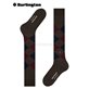 EDINBURGH Burlington Knie-Socken - 5235 dark brown