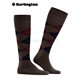 EDINBURGH Burlington Herren-Kniesocken - 5235 dark brown
