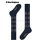 EDINBURGH Burlington Knie-Socken - 6123 marine