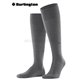 LEEDS Burlington Knie-Socken - 3070 dark grey mel.