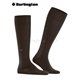 LEEDS Burlington Kniesocken für Herren - 5235 dark brown