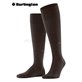 LEEDS Burlington Knie-Socken - 5235 dark brown