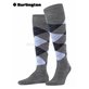 MANCHESTER Burlington Knie-Socken - 3615 concrete mel.