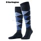 MANCHESTER Burlington Knie-Socken - 6120 marine