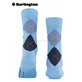 QUEEN Burlington Damensocken - 6541 light blue