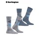 EVERYDAY ARGYLE Burlington Socken für Damen - 3267 arctic mel.