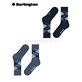 EVERYDAY ARGYLE Burlington Damen-Socken - 6660 light denim