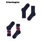 EVERYDAY ARGYLE MIX Burlington Damen-Socken - 6120 marine