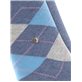 EVERYDAY ARGYLE MIX Burlington Socken - 6660 light denim