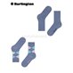 EVERYDAY ARGYLE MIX Burlington Damen-Socken - 6660 light denim