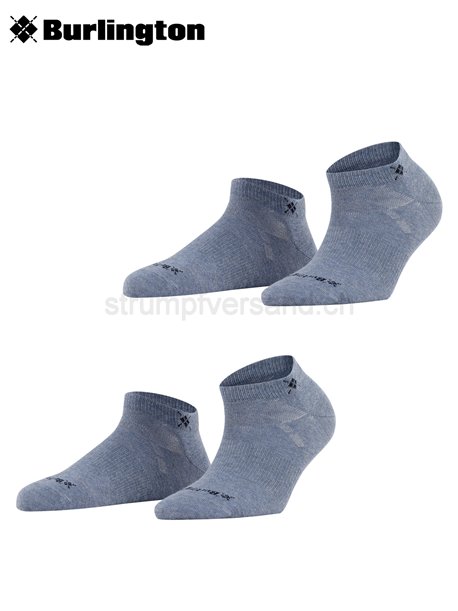 EVERYDAY Burlington Sneaker-Socken für Damen - 6662 light jeans