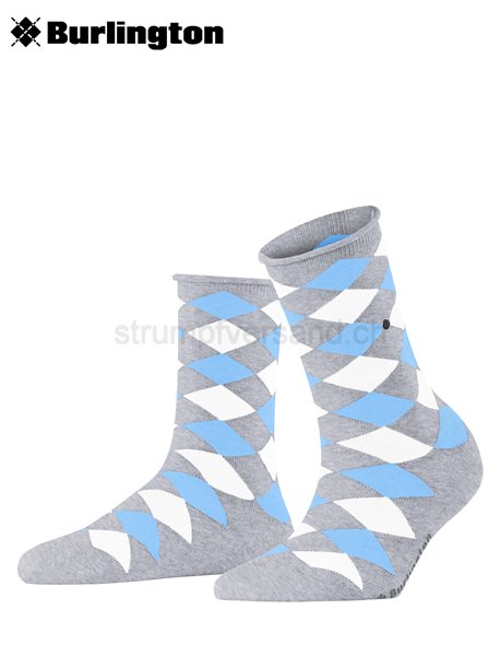 SANDY Damensocken von Burlington - 3221 arctic mel.