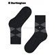 COSY ARGYLE Burlington Damen-Socken - 3000 schwarz