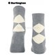 COSY ARGYLE Burlington Damensocken - 3107 grey mel.