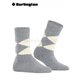 COSY ARGYLE Burlington Socken für Damen - 3107 grey mel.