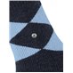 COSY ARGYLE Burlington Socken Damen - 6414 midnight
