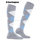 QUEEN Burlington Knie-Socken für Damen - 3221 arctic mel.