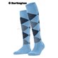 QUEEN Burlington Damensocken - 6541 light blue