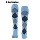 QUEEN Burlington Damen-Socken - 6541 light blue