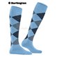 QUEEN Burlington Knie-Socken für Damen - 6541 light blue