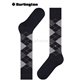 WHITBY Burlington Damen-Kniesocken - 3000 schwarz
