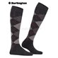 WHITBY Burlington Kniesocken für Damen - 3087 anthra. moul.