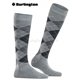 WHITBY Burlington Kniesocken für Damen - 3397 grau