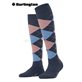 MARYLEBONE Burlington Damen-Socken - 6688 dark blue mel.