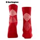 WHITBY Burlington Damensocken - 8226 vermillion red