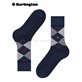 PRESTON Herrensocken von Burlington - 6125 marine