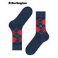PRESTON Herrensocken von Burlington - 6155 steel blue