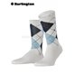 RIB COURT Burlington Herrensocken - 2000 weiss
