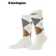 RIB COURT Burlington Herrensocken - 2040 off-white
