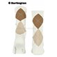 RIB COURTSIDE Burlington Damen-Tennissocken - 2040 off-white